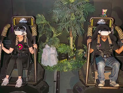 مغامرة الديناصورات الافتراضية